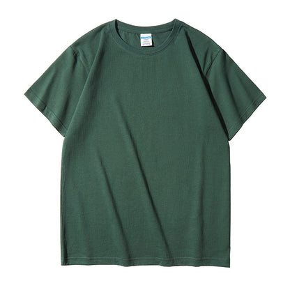 Double Yarn Combed Cotton 210g Blank Light Board T-shirt