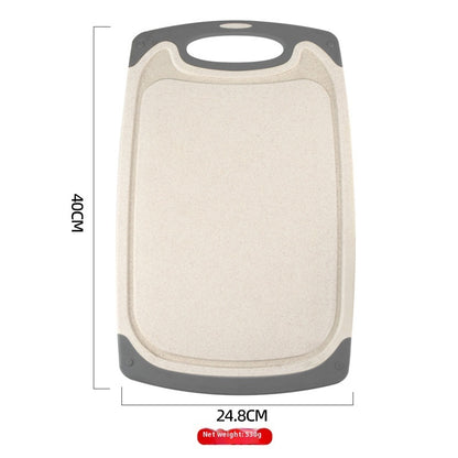 Wheat Straw Cutting Board Double-sided Cutting Board Three-piece Cutting Board