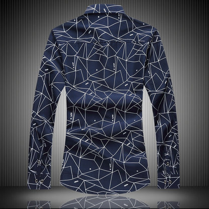 Men's shirts long casual shirts