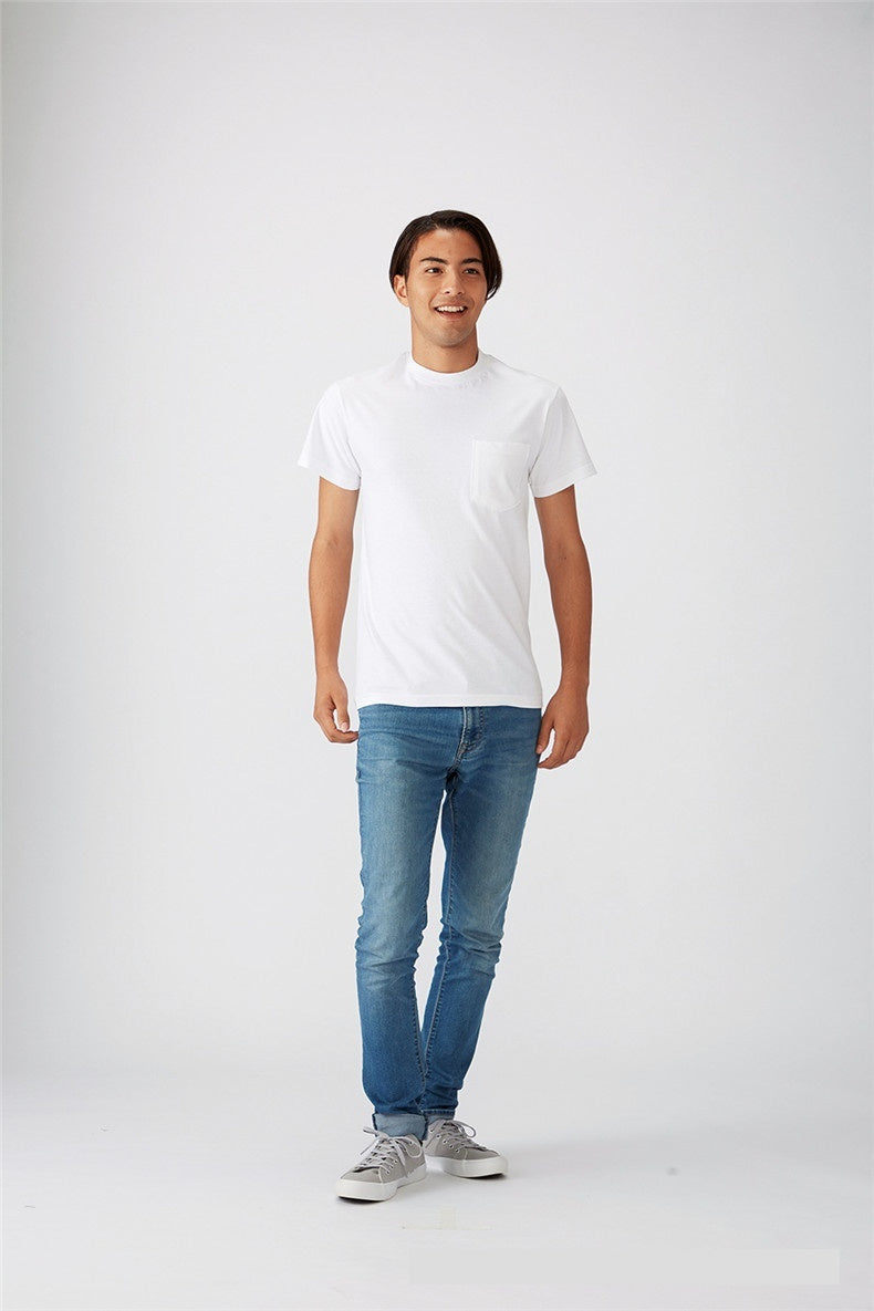 HA30 Round Neck Pocket T-shirt