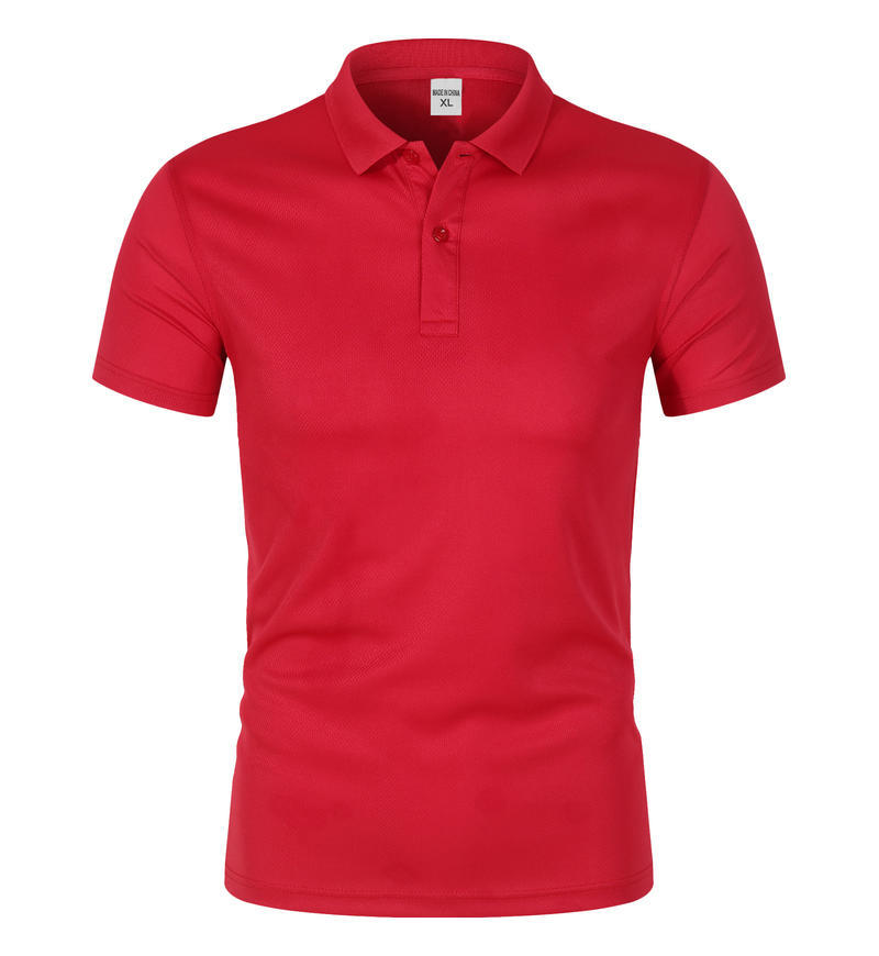 Quick-drying Polo Collar Work Clothes Simple And Comfortable Polo Shirt