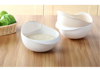 Kitchen Supplies Household Basin Plastic Fruit And Vegetable Draining Basket