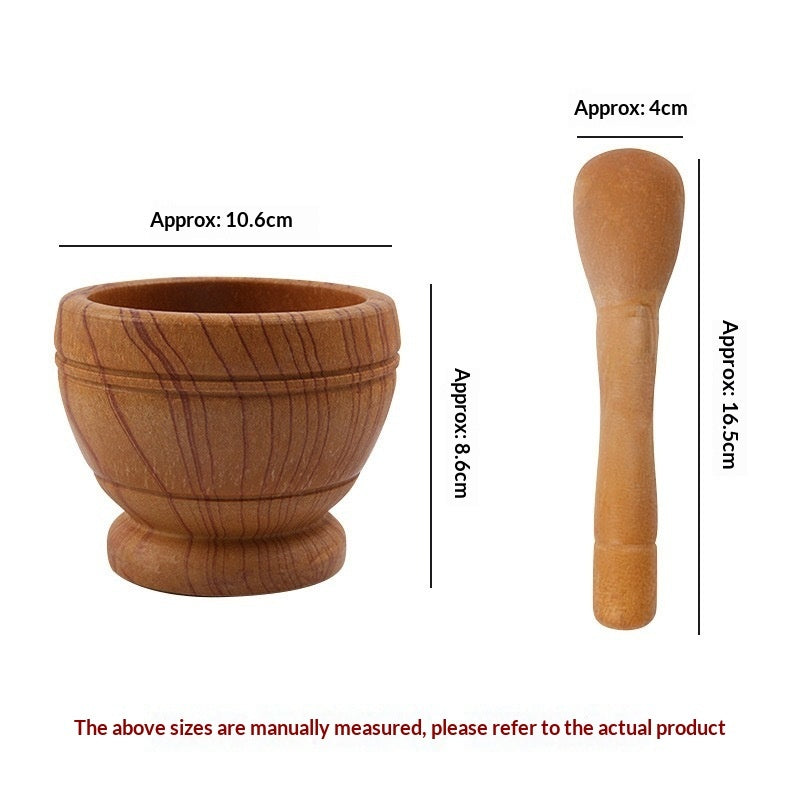 Household Kitchen Mortar For Crushing Medicinal Chili Peppers