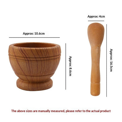 Household Kitchen Mortar For Crushing Medicinal Chili Peppers