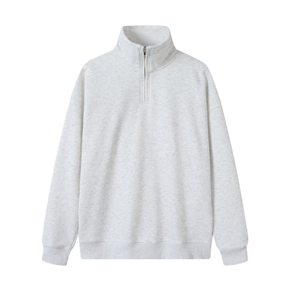 Women's  Premium Half-zip Stand-up Collar Hoodie