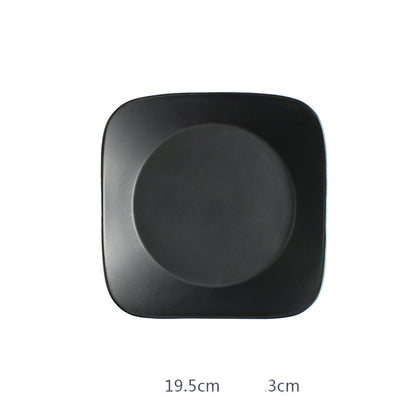 Ceramic Matte Square Steak Plate