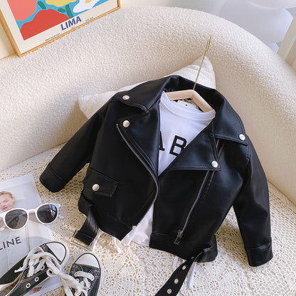 Spring And Fall Motorcycle Jackets For Boys And Girls