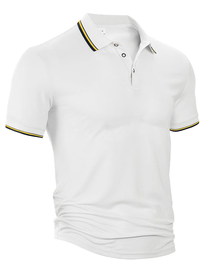 Summer Loose Lapels Short Sleeve Men