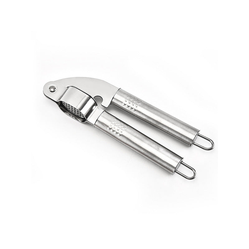 Multi-function cutting garlic stainless steel garlic press