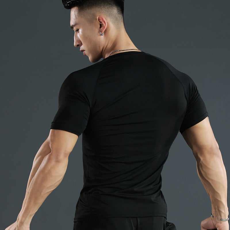 Men's Breathable Short-sleeved Quick-drying Clothes