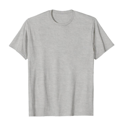 Mens Fashion Sports T-Shirt Casual Stretch Crew Neck