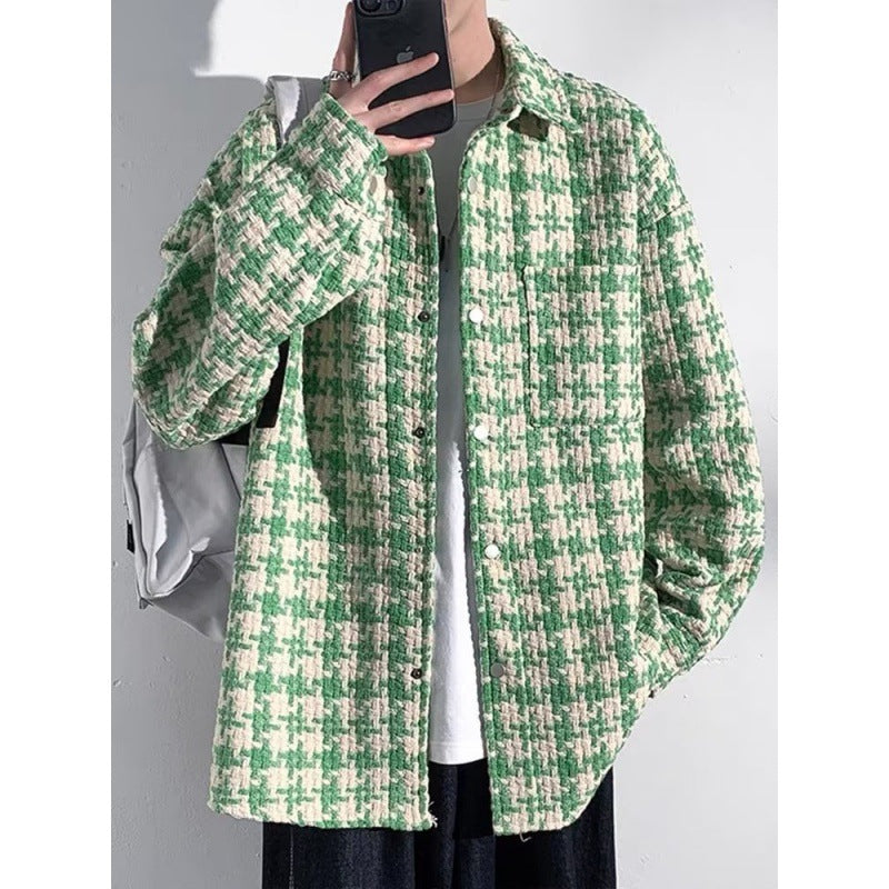 Lapel Men's Loose Casual Plus Size Jacket Coat
