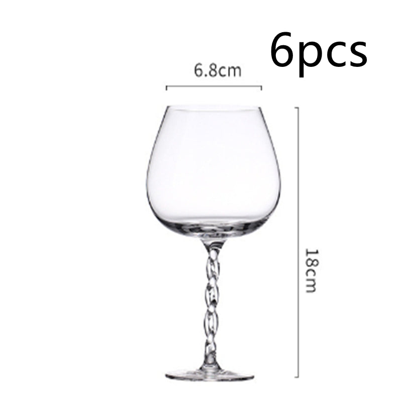 Lead-free Crystal Glass Goblets