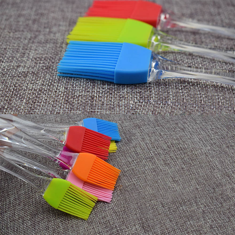 Silicone Basting Brush BBQ Baking DIY Kitchen Cooking Tools Camping BBQ Oil Brush