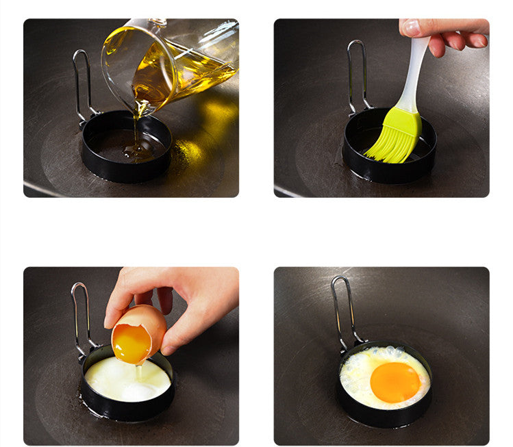 Stainless Steel Round Non-Stick Omelette