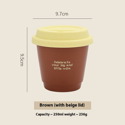 Dopamine Cute Portable Coffee Cup