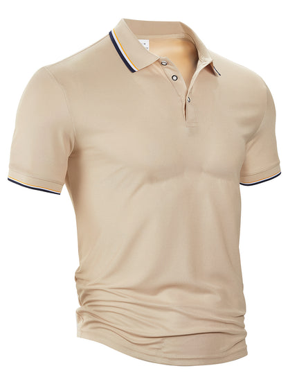 Summer Loose Lapels Short Sleeve Men