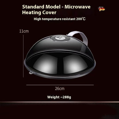 Microwave Oven Dedicated For Heating High Temperature Resistant Splash-proof Cover