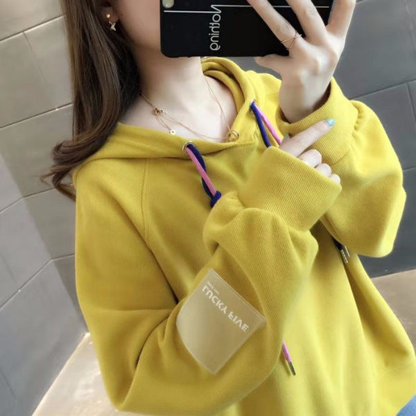 Women's Loose Fitting College Style Sweater