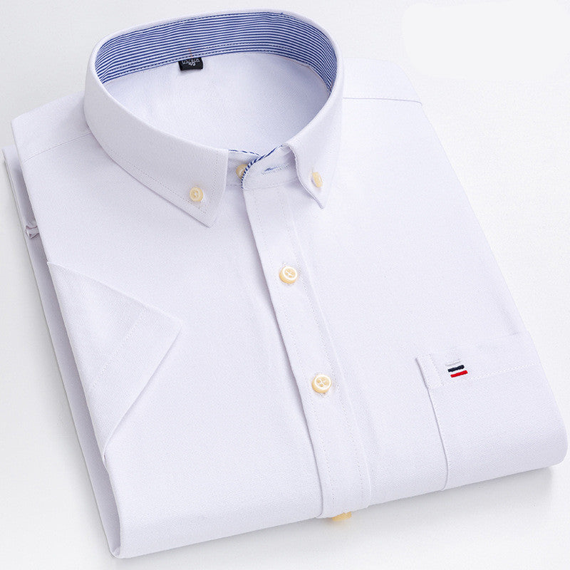 Summer Short-Sleeved Shirt Men