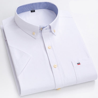 Summer Short-Sleeved Shirt Men