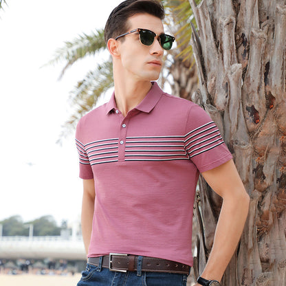 Cotton Lapel short sleeve
