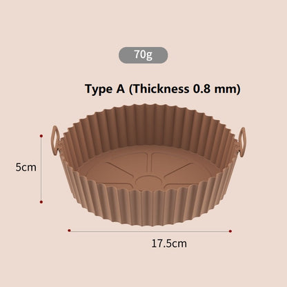Air Fryer Silicone Pad Multifunctional Lined Baking Pan