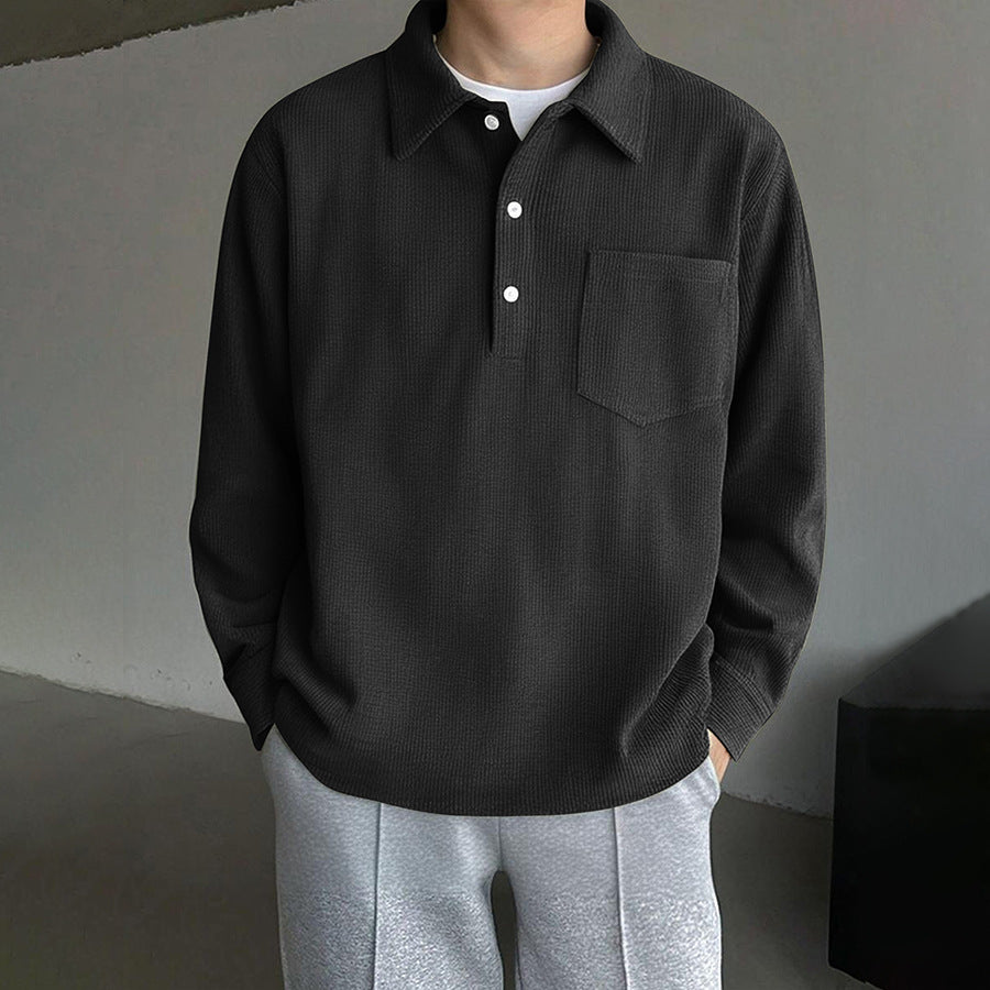 American Retro Casual Bottoming Shirt