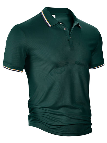Summer Loose Lapels Short Sleeve Men