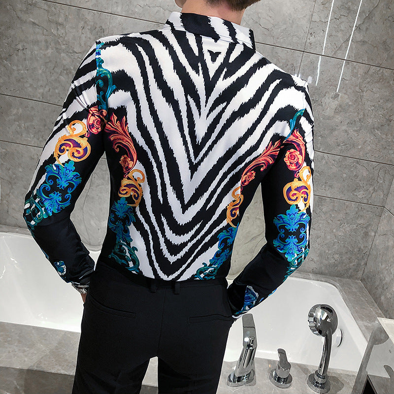 Stripe Print Shirt