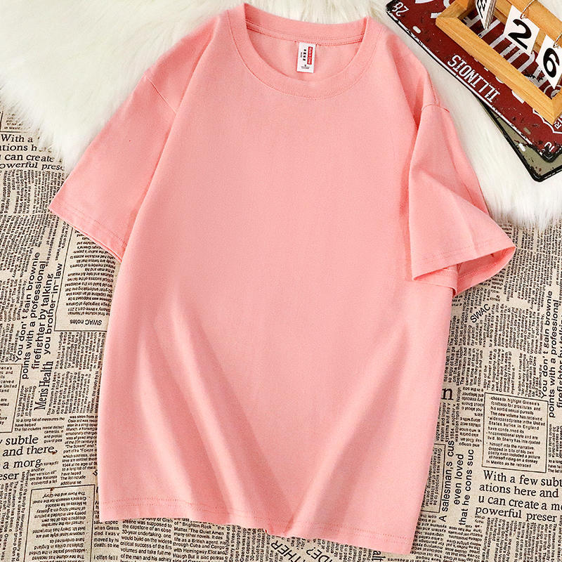American-style Heavy Cotton Short-sleeved T-shirt