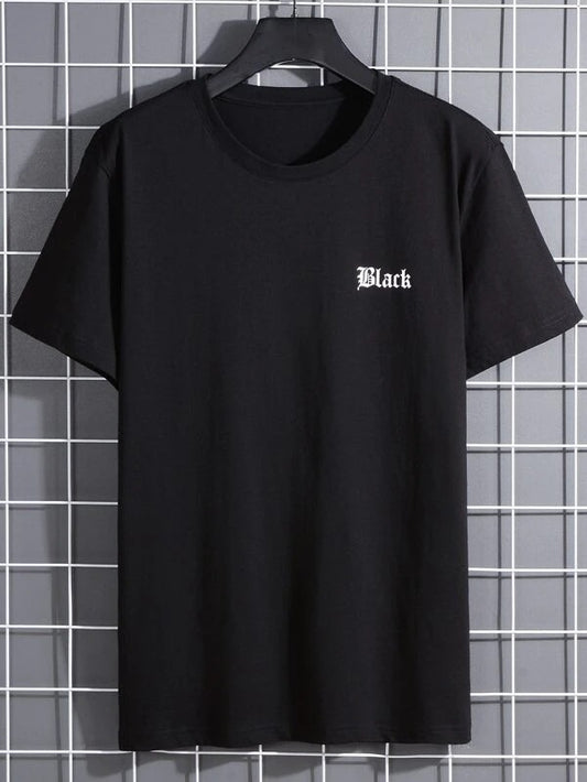 Fashion Printed Short-sleeved T-shirt Top