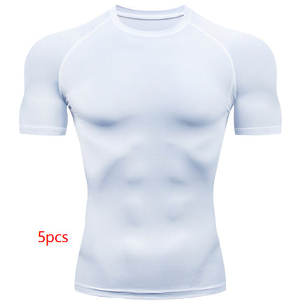 Men's Breathable Short-sleeved Quick-drying Clothes