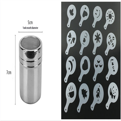 Sprinkle Toner Cartridge Fancy Coffee Sprinklers Fine Mesh
