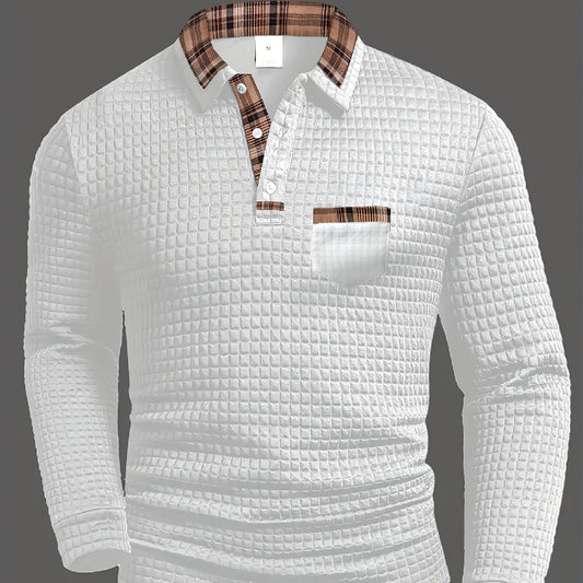 Men's Casual Solid Color Sports Polo Shirts