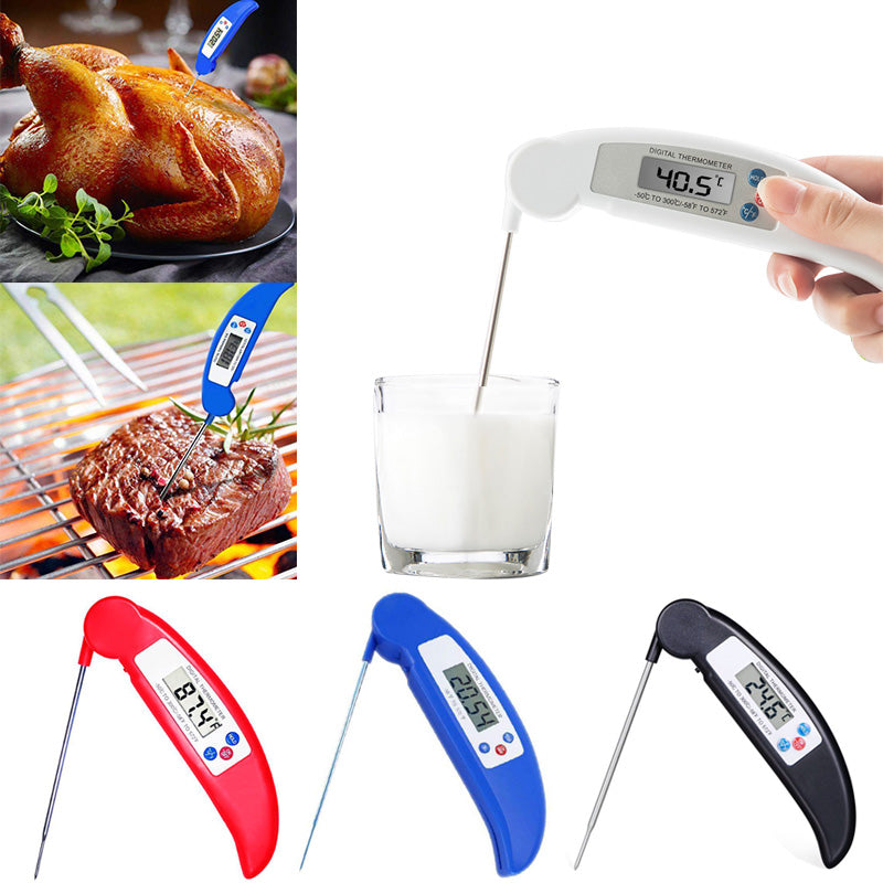 Folding Probe Barbecue Thermometer