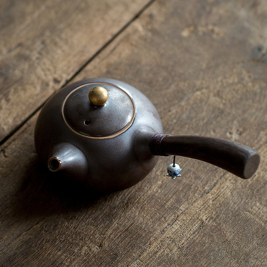 Ceramic craft teapot