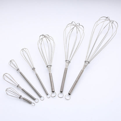 Stainless Steel Manual Egg Whisk Baking Kitchen Tool