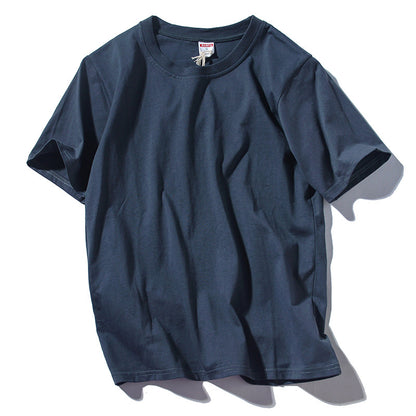 Casual round neck all-match basic short sleeve