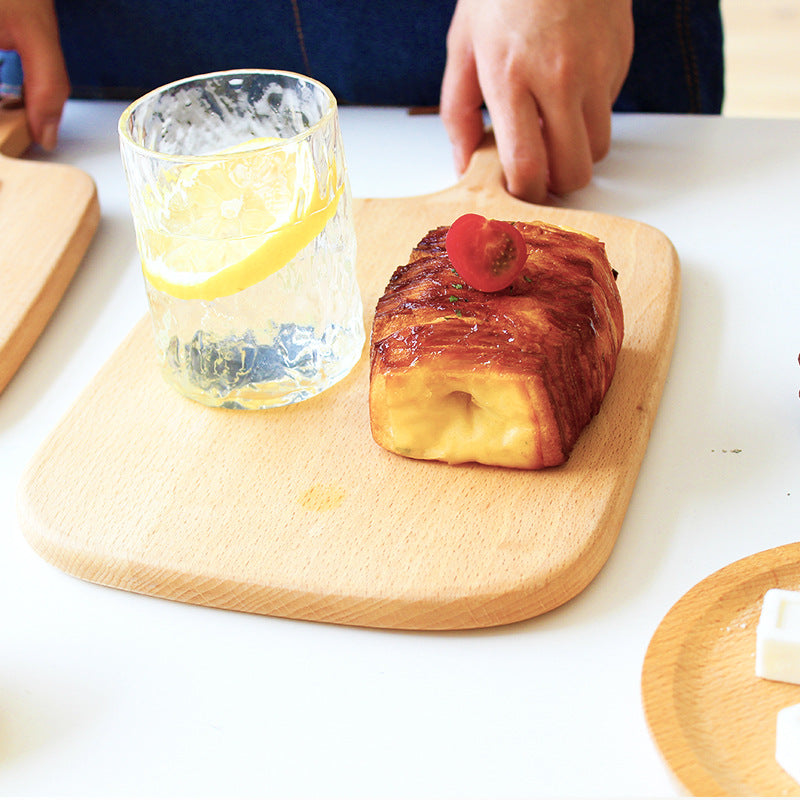 Solid wood breadboard mini chopping board
