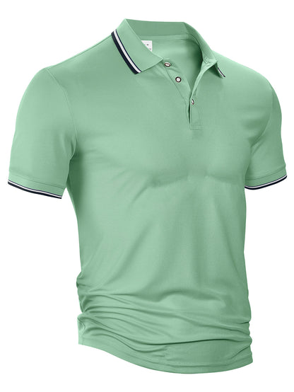 Summer Loose Lapels Short Sleeve Men