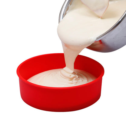 Round Silicone Cake Pan Baking Mold