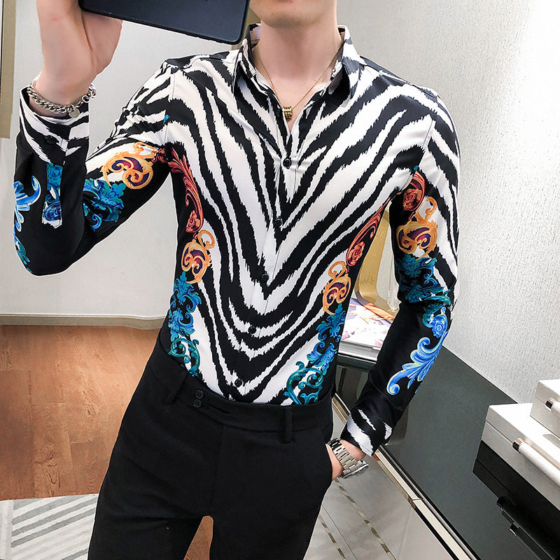 Stripe Print Shirt