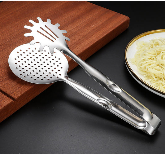Stainless Steel Noodle Tongs Steak Tongs