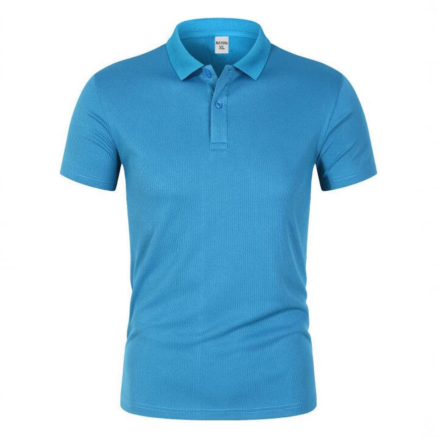 Quick-drying Polo Collar Work Clothes Simple And Comfortable Polo Shirt