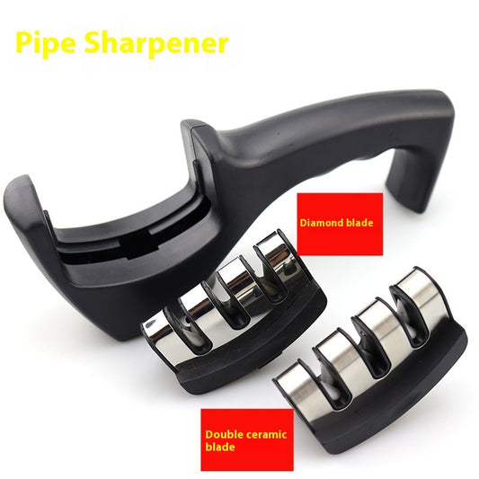 Household Hand-held Three-segment Fast Sharpening Blade Diamond Knife Slicker