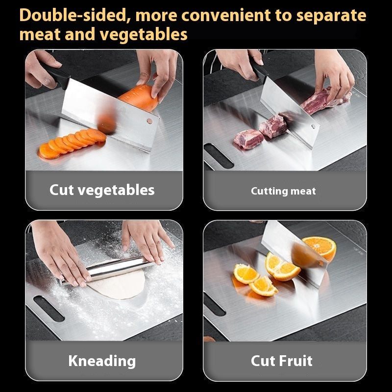 Double-sided Thickened Antibacterial And Mildewproof Household Vegetable Cutting Board