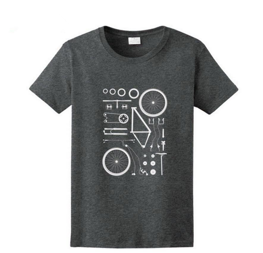 Men And Women's Fashion Casual Print Short-sleeved T-shirt