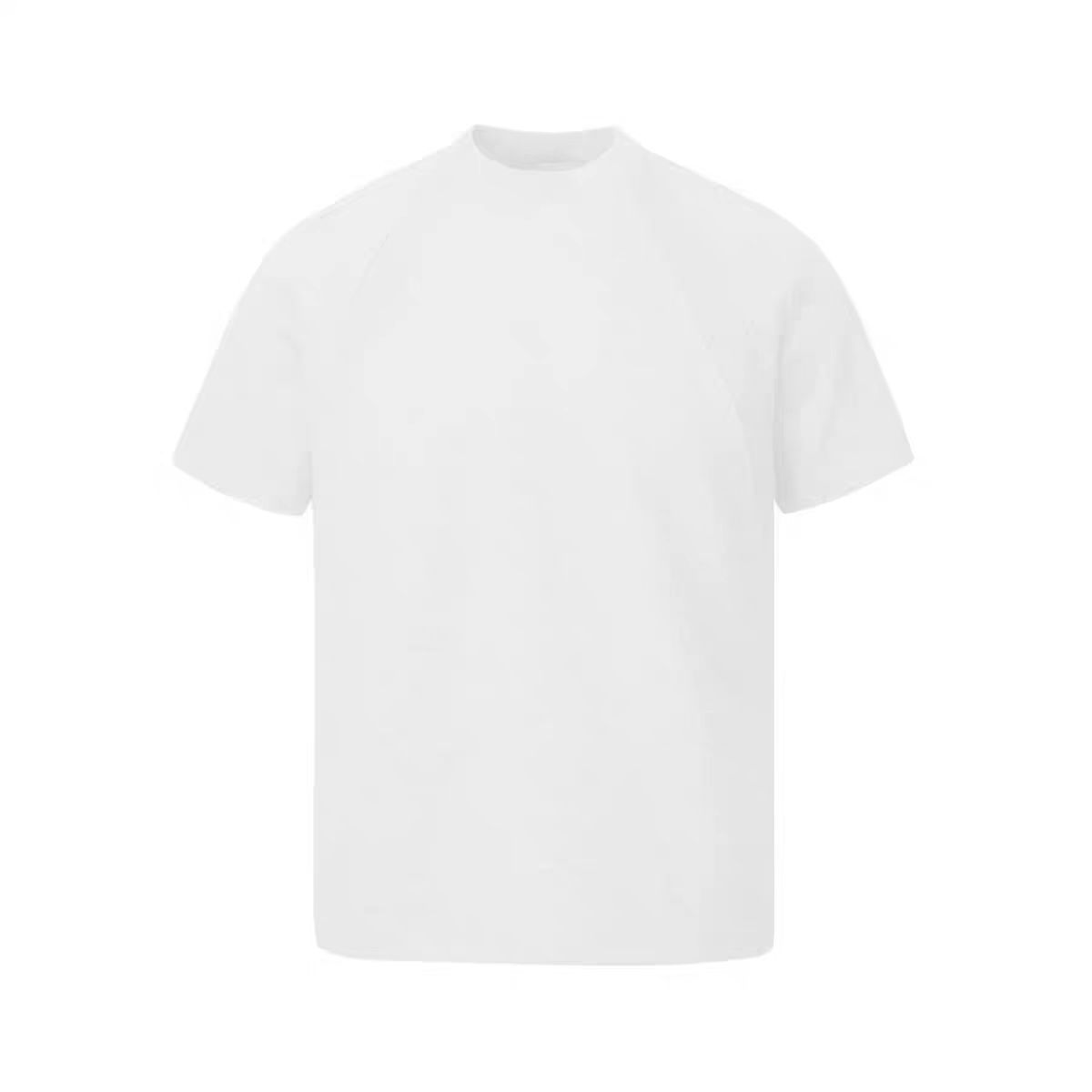 Air Layer Stitching Short Sleeve Top
