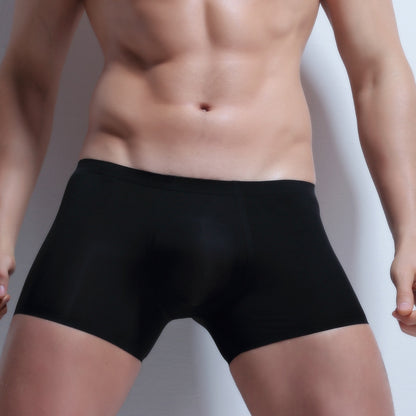 Traceless Underwear Thin Solid Color Men's Short Sleeves